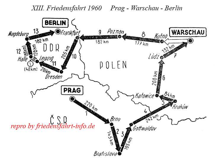 FF-Streckenplan 1960