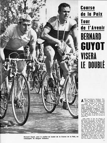 Miroir du cyclisme, Bernard Guyot 1966 Course de la Paix