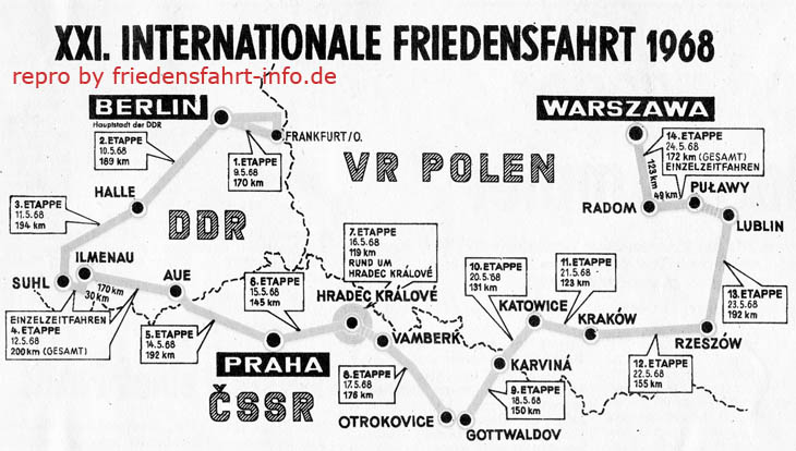FF-Streckenplan 1968