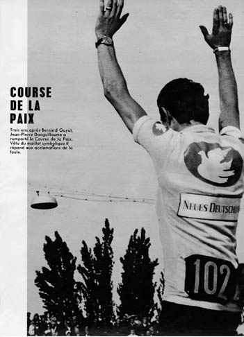 Miroir du Cyclisme, juin 1969, 3eme de couverture, J-P Danguillaume